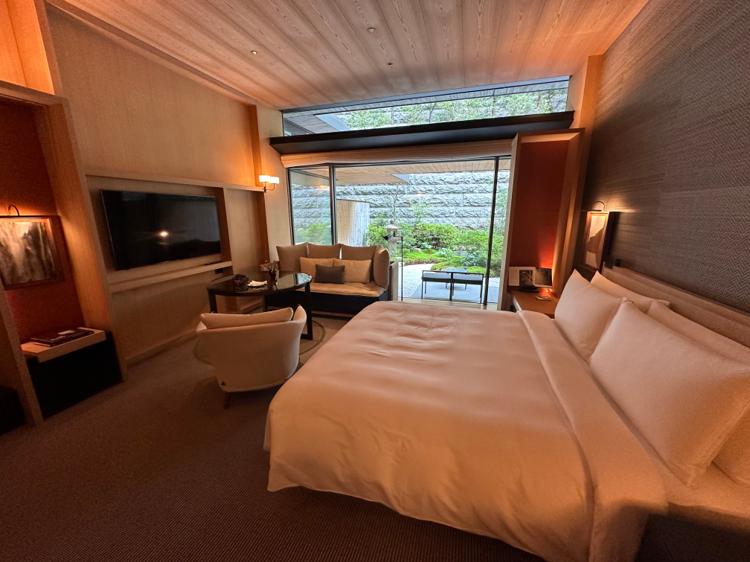 パークハイアット京都 ガーデンテラスからWork From Hotel