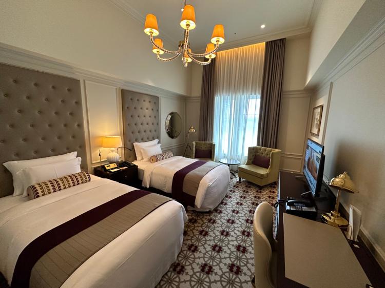 東京ステーションホテル パレスビュースーペリアからWork From Hotel