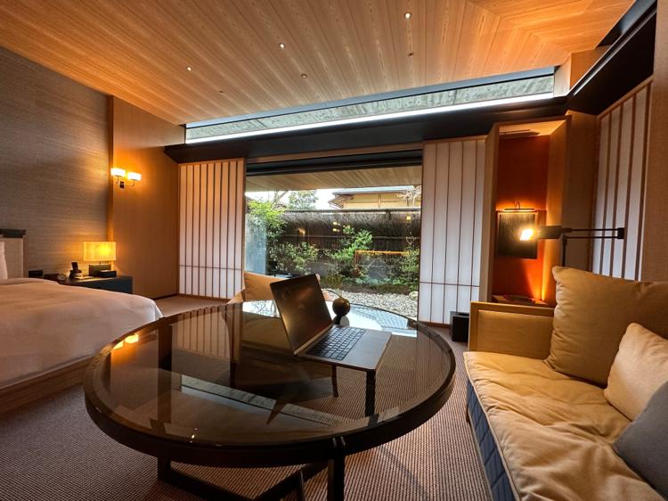 パークハイアット京都 デラックスからWork From Hotel