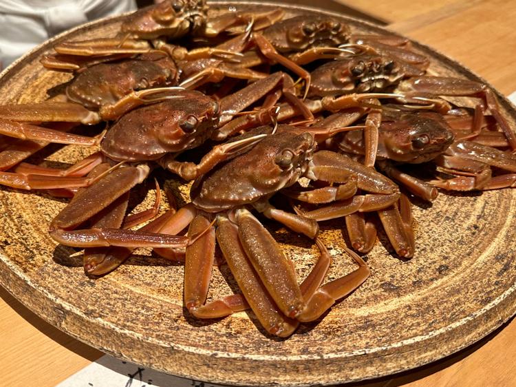 御料理 ふじ居で12月の冬の氷見寒ぶりと満寿泉ペアリング