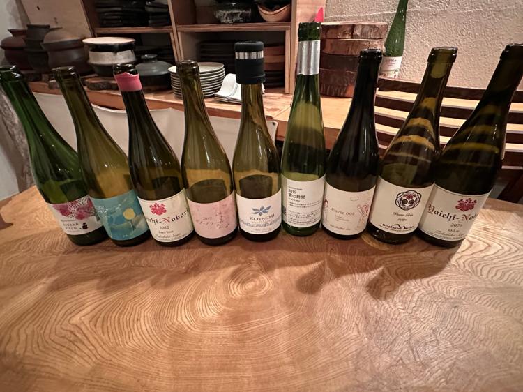 余市SAGRAで夏の雲丹と余市ワインペアリング